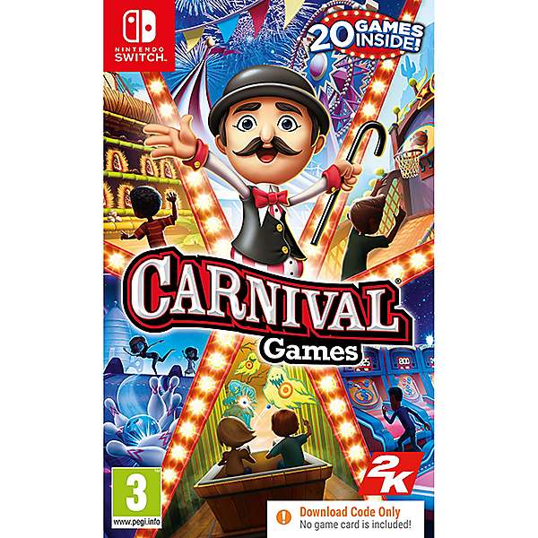 Nintendo Switch Carnival Games Code In Box 3